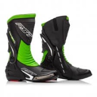 RST Tractech Evo III CE Race Boots - GREEN